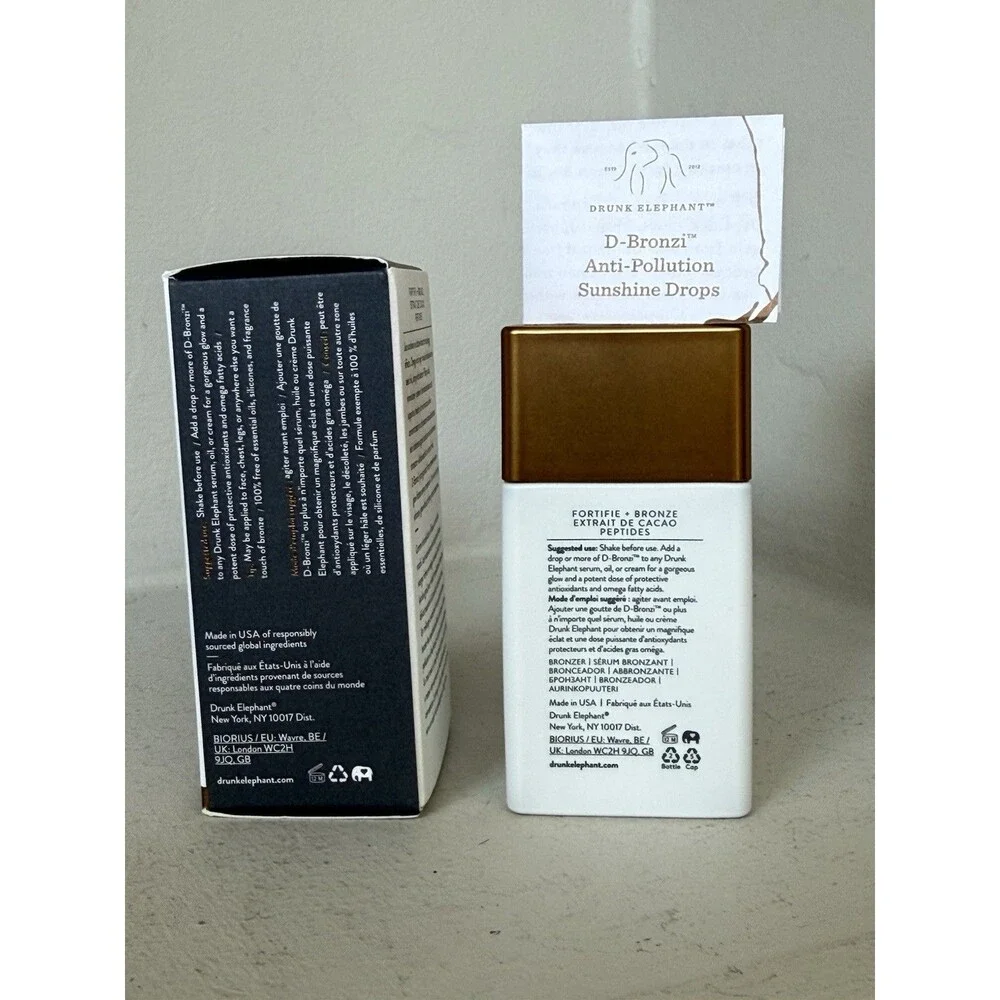 Drunk Elephant Amino Rain Glasswater Hydrating Face Serum, 1 fl oz